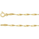 14K 1,6 mm Fischgrätenkette