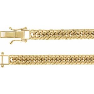 18K 6,2 mm Bordsteinkette