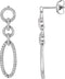 Accented Geometric Earrings