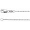 14K 1 mm Raso-Kette