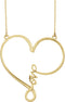 14K Yellow Gold Infinity-Inspired