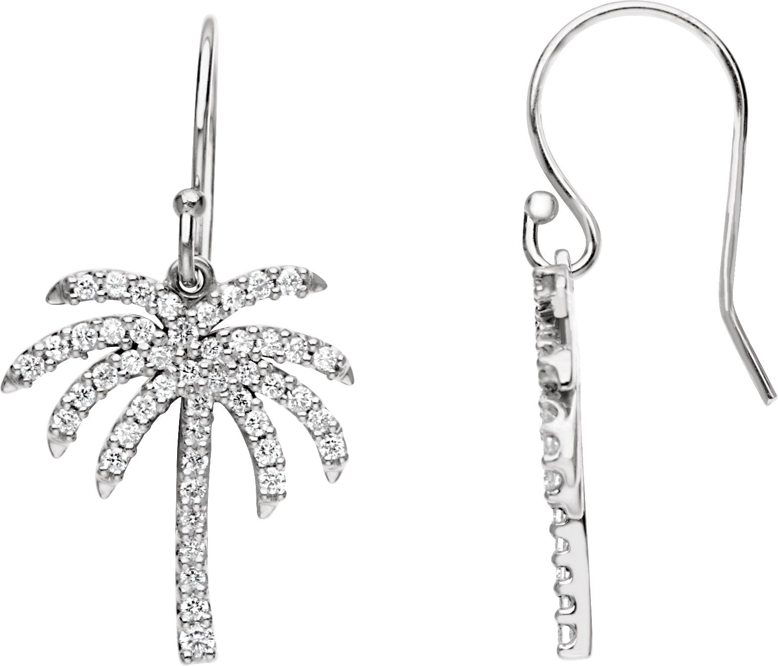 Palm Tree Earrings
