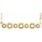 14K Yellow Bezel-Set 16-18