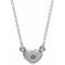 Sterling Silver Heart 16