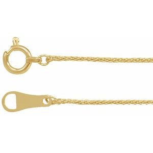 18K .8 Mm Weizenkette