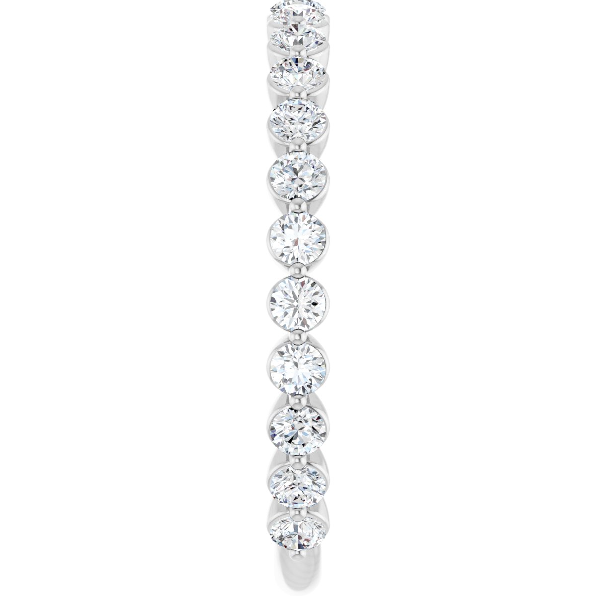 14K White Gold 3/4 CTW Lab-Grown Diamond Anniversary Band