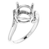 Platinum9.4 mm Round Ring Mounting