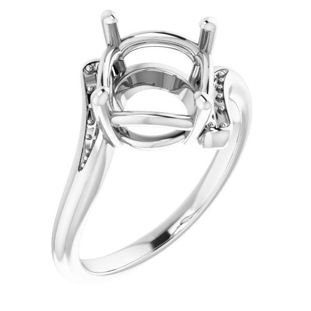 Platinum9.4 mm Round Ring Mounting