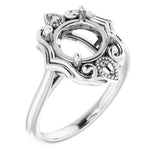 Platinum8.2 mm Round Ring Mounting