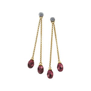 Briolette Earrings