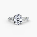 The Twisted Pavé Solitaire