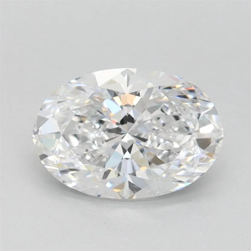 1.00ct Oval Lab Grown Diamond (Colour D, Clarity FL, IGI Certified)