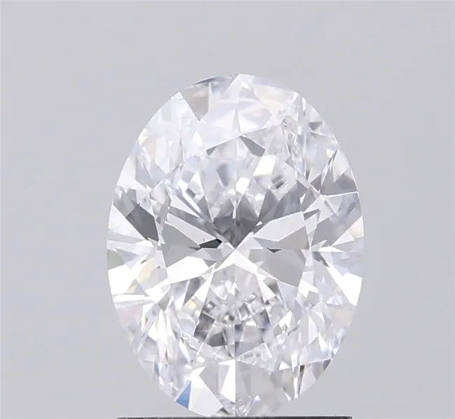 1.50ct Oval Lab Grown Diamond (Colour D, Clarity VS1, IGI Certified)