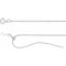 Sterling Silber 1 mm Kugelkette