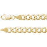 14K 7 mm Bordsteinkette