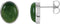 Bezel-Set Solitaire Earrings
