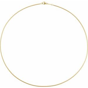 14K 1,2 mm Schlangenkette