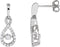Mystara Diamonds® Infinity-Inspired Earrings