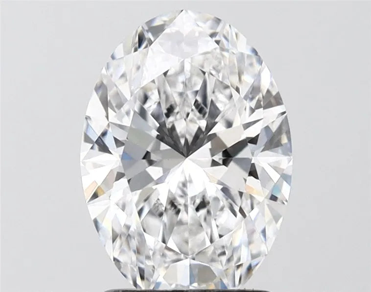 2.00ct Oval Lab Grown Diamond (Colour D, Clarity VS1, IGI Certified)