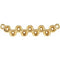 18K Yellow Bezel-Set Bar Necklace Center