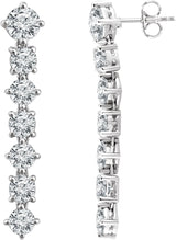 Graduated Dangle Earrings
