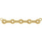 14K Yellow 2 mm Round Bezel-Set Bar Necklace Center