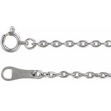 18K 1,7 mm Kabelkette
