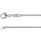 Platin 1,2 mm Weizenkette