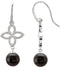 Granulated Floral Earrings