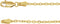 14K Yellow Gold 2 mm Diamond-Cut Cable 16