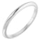 Platinum Knife Edge Band Size 7