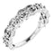 Platinum Vintage-Inspired Scroll Ring Mounting