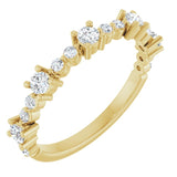 14K Yellow 1/2 CTW Natural Diamond Ring