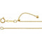 14K 1,1 mm Kabelkette